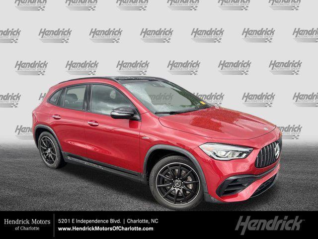 used 2021 Mercedes-Benz AMG GLA 45 car, priced at $41,990