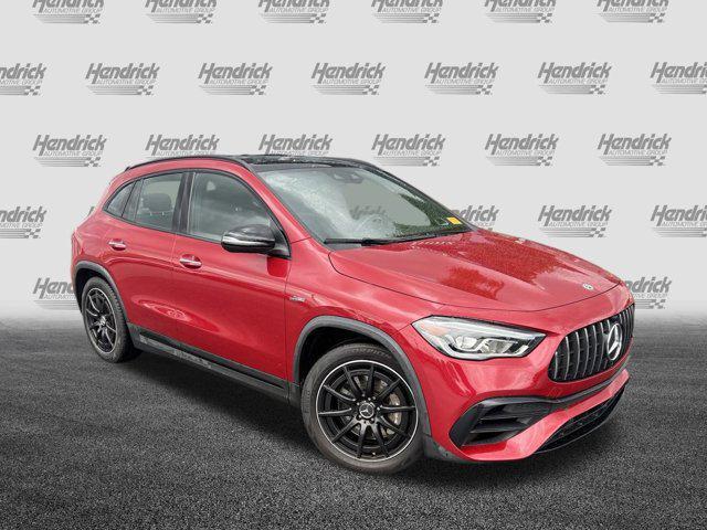 used 2021 Mercedes-Benz AMG GLA 45 car, priced at $41,990