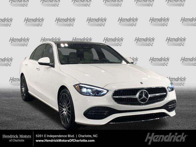 new 2025 Mercedes-Benz C-Class car, priced at $52,885