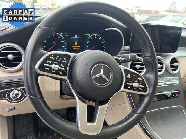 used 2022 Mercedes-Benz GLC 300 car, priced at $36,990