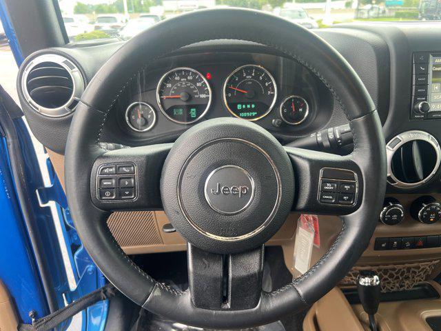 used 2015 Jeep Wrangler Unlimited car, priced at $18,490