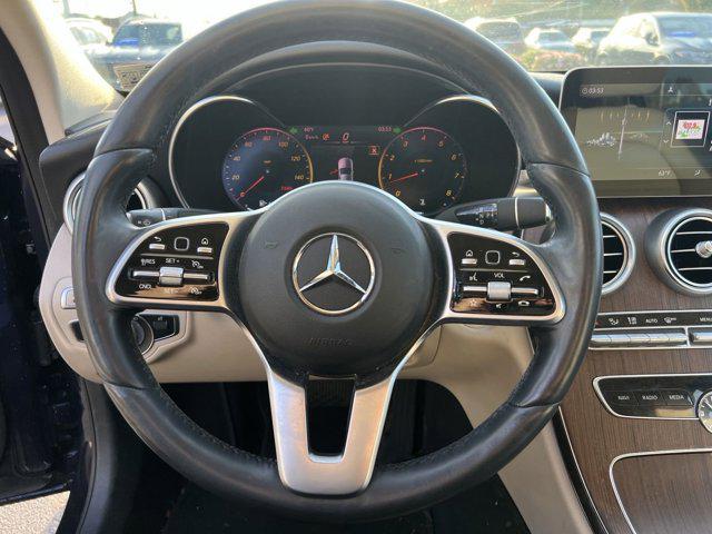 used 2021 Mercedes-Benz C-Class car, priced at $30,990