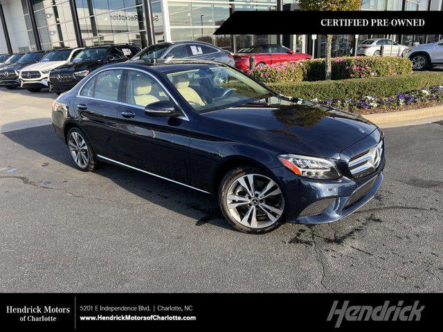 used 2021 Mercedes-Benz C-Class car, priced at $30,990