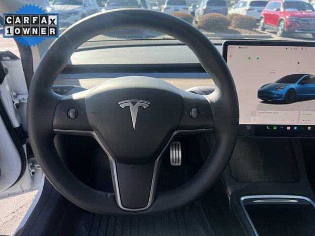 used 2023 Tesla Model 3 car, priced at $34,490