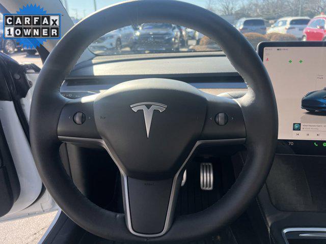 used 2023 Tesla Model 3 car, priced at $34,490