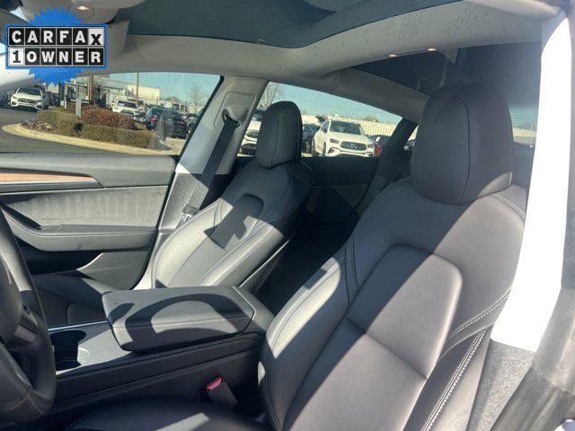 used 2023 Tesla Model 3 car, priced at $34,490