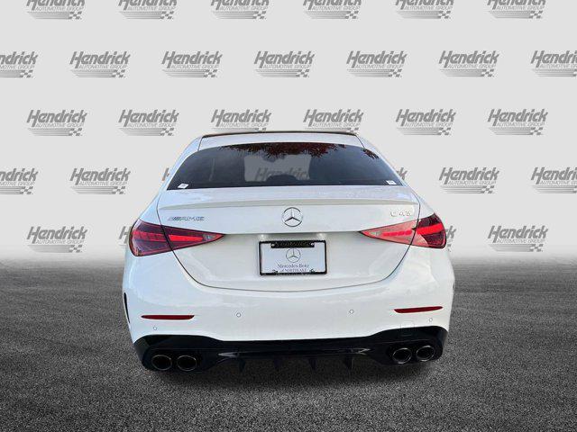 new 2025 Mercedes-Benz AMG C 43 car, priced at $71,065