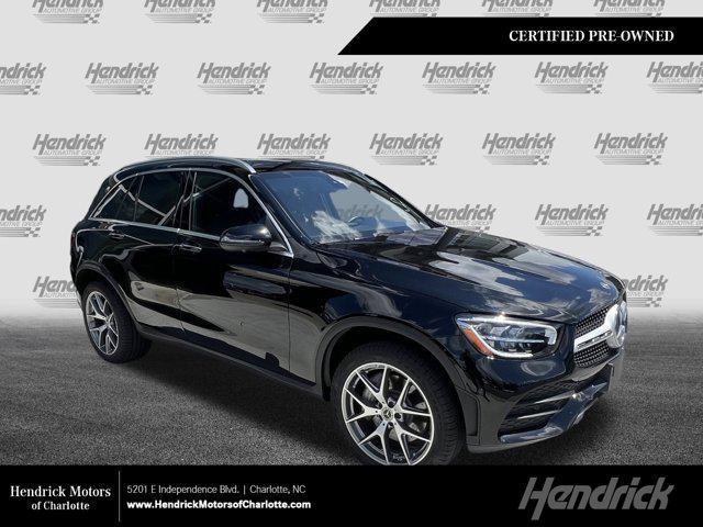 used 2022 Mercedes-Benz GLC 300 car, priced at $37,990