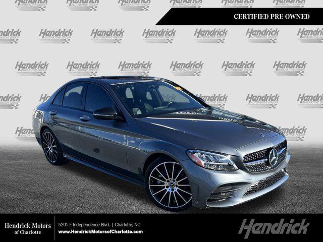 used 2021 Mercedes-Benz C-Class car, priced at $32,990