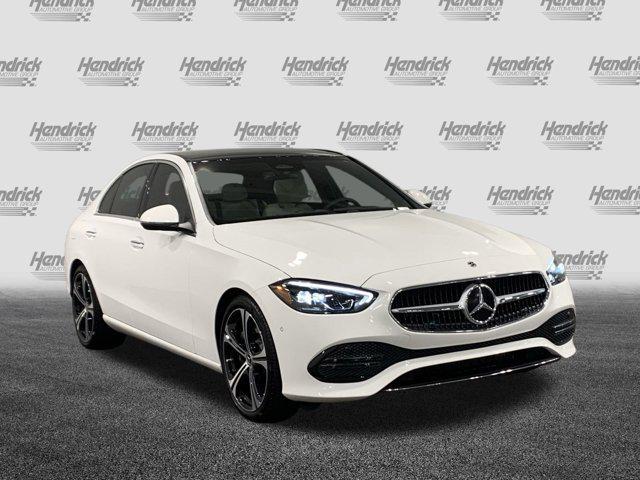 new 2025 Mercedes-Benz C-Class car, priced at $56,355
