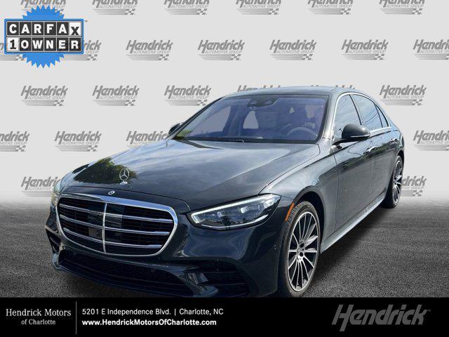 used 2022 Mercedes-Benz S-Class car, priced at $73,893