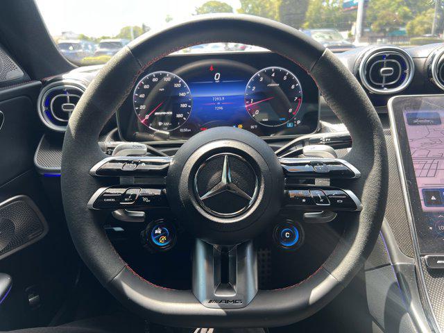 used 2024 Mercedes-Benz AMG C 43 car, priced at $59,990