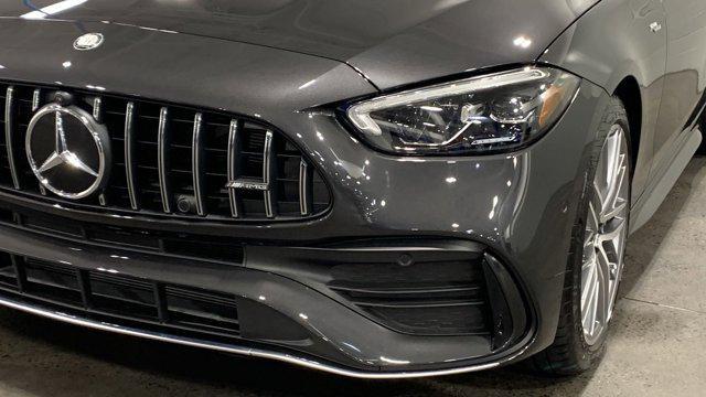 new 2024 Mercedes-Benz AMG C 43 car, priced at $66,975