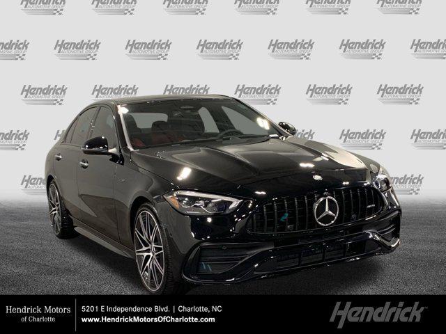 new 2025 Mercedes-Benz AMG C 43 car, priced at $70,800