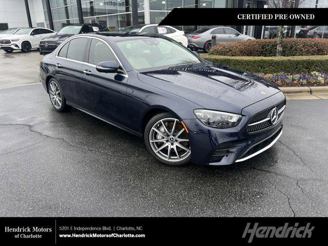 used 2021 Mercedes-Benz E-Class car, priced at $39,990