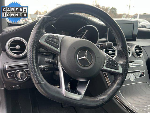 used 2018 Mercedes-Benz C-Class car, priced at $23,990