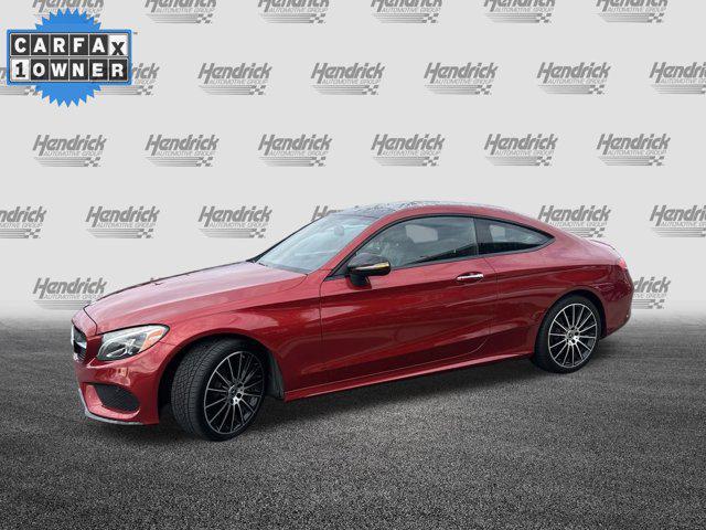 used 2018 Mercedes-Benz C-Class car, priced at $23,990