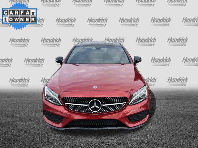 used 2018 Mercedes-Benz C-Class car, priced at $23,990