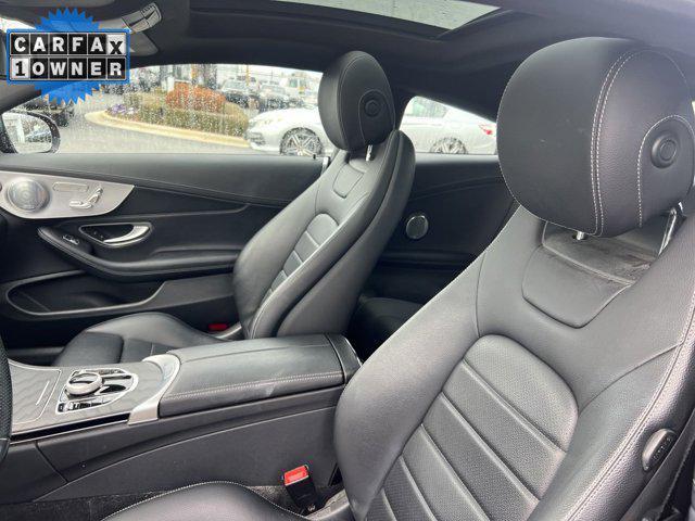 used 2018 Mercedes-Benz C-Class car, priced at $23,990