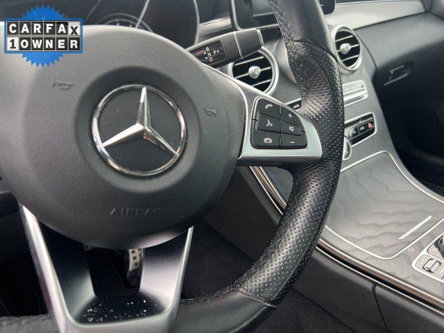 used 2018 Mercedes-Benz C-Class car, priced at $23,990