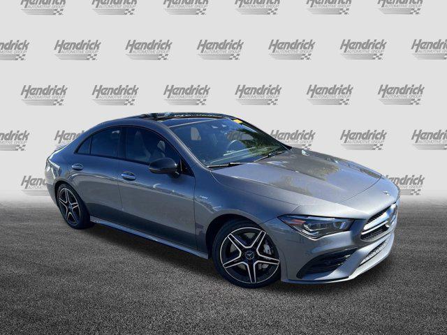 used 2021 Mercedes-Benz AMG CLA 35 car, priced at $38,990