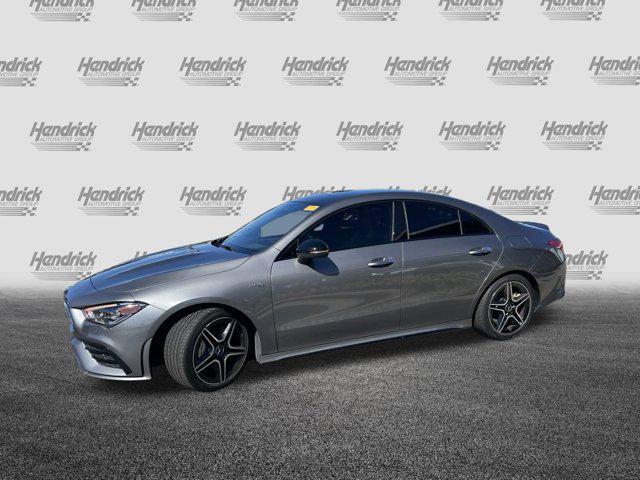 used 2021 Mercedes-Benz AMG CLA 35 car, priced at $38,990