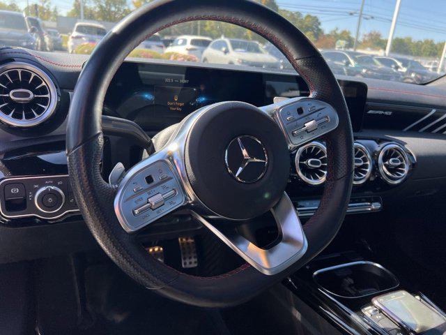 used 2021 Mercedes-Benz AMG CLA 35 car, priced at $38,990