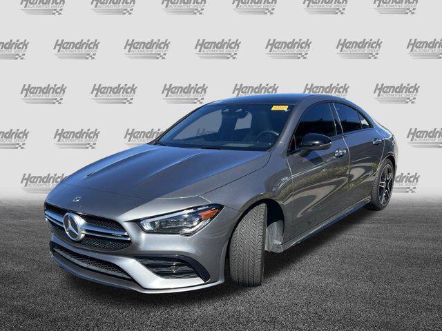 used 2021 Mercedes-Benz AMG CLA 35 car, priced at $38,990