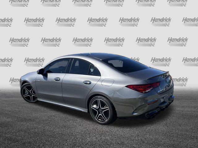 used 2021 Mercedes-Benz AMG CLA 35 car, priced at $38,990