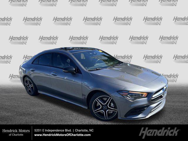 used 2021 Mercedes-Benz AMG CLA 35 car, priced at $38,990