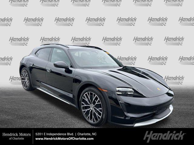 used 2021 Porsche Taycan Cross Turismo car, priced at $66,550