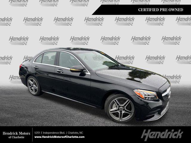 used 2020 Mercedes-Benz C-Class car, priced at $30,990