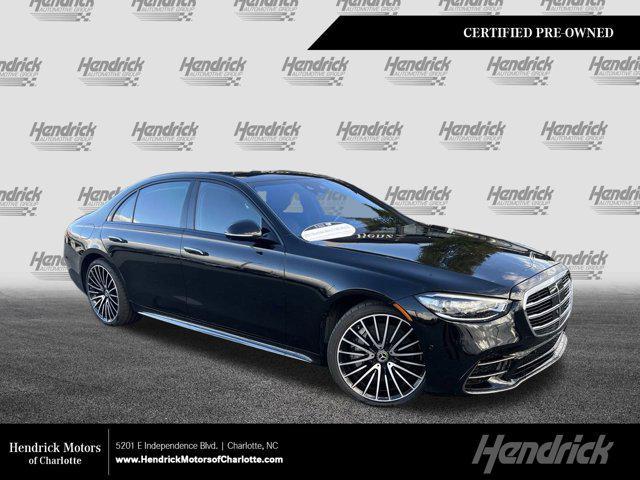 used 2023 Mercedes-Benz S-Class car, priced at $84,551