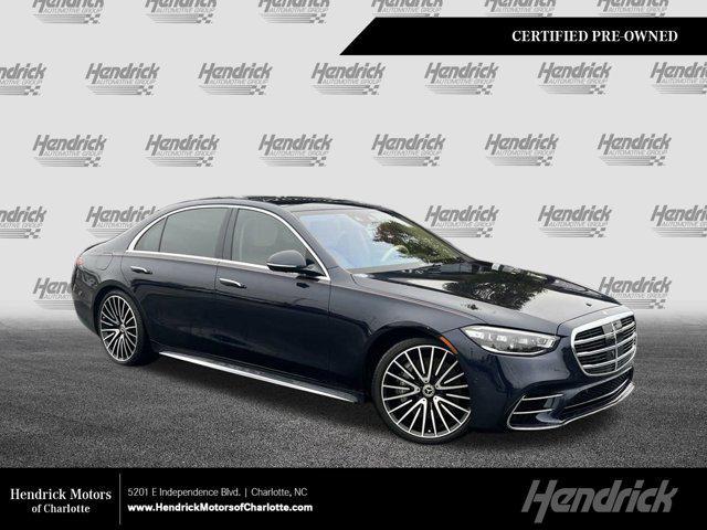 used 2022 Mercedes-Benz S-Class car, priced at $85,990