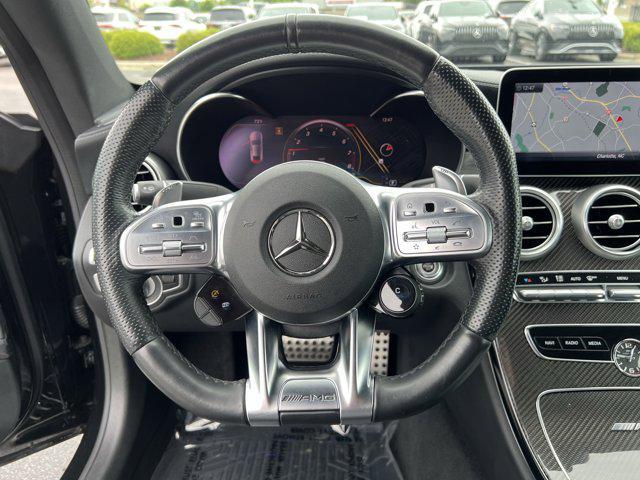 used 2020 Mercedes-Benz AMG C 63 car, priced at $60,990