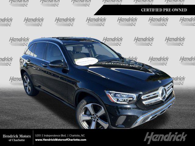 used 2022 Mercedes-Benz GLC 300 car, priced at $27,990