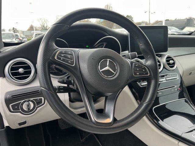 used 2017 Mercedes-Benz C-Class car, priced at $29,990