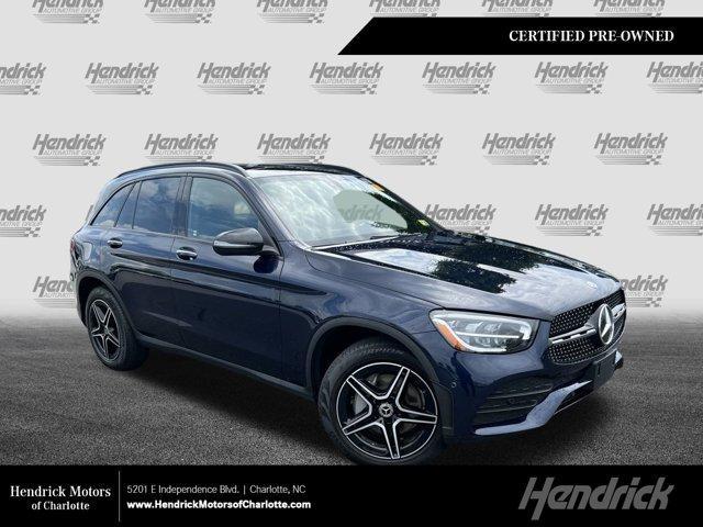 used 2021 Mercedes-Benz GLC 300 car, priced at $34,990