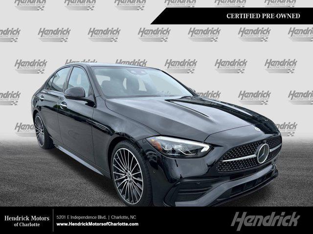 used 2023 Mercedes-Benz C-Class car, priced at $43,790