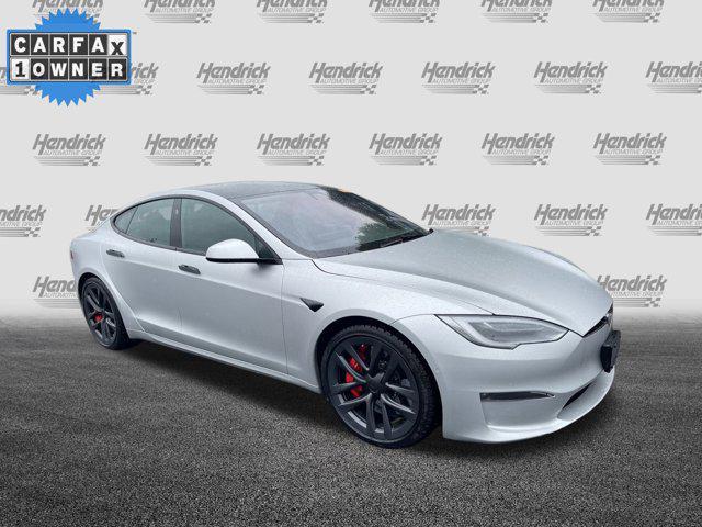 used 2021 Tesla Model S car, priced at $57,990