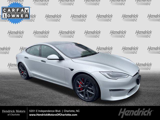 used 2021 Tesla Model S car, priced at $57,990