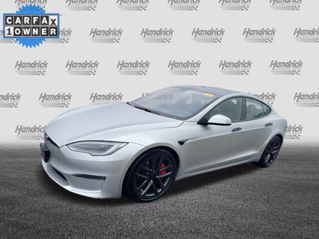 used 2021 Tesla Model S car, priced at $57,990