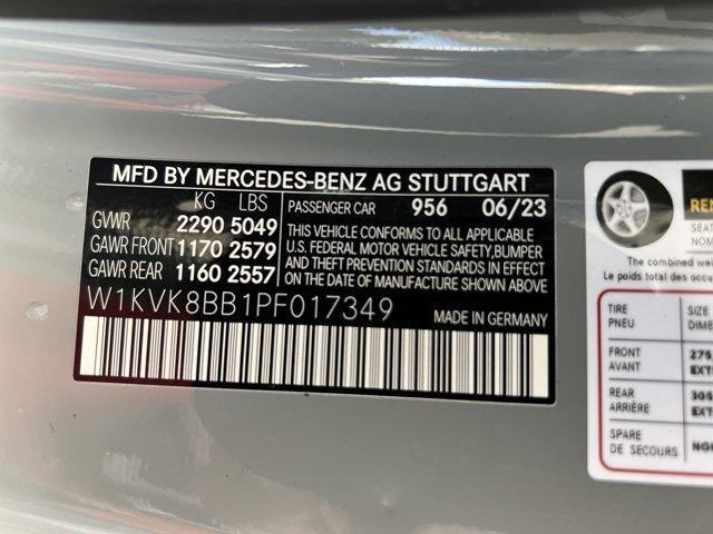 new 2023 Mercedes-Benz AMG SL 63 car, priced at $197,585