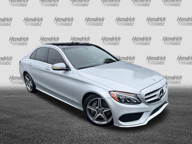 used 2018 Mercedes-Benz C-Class car, priced at $24,345