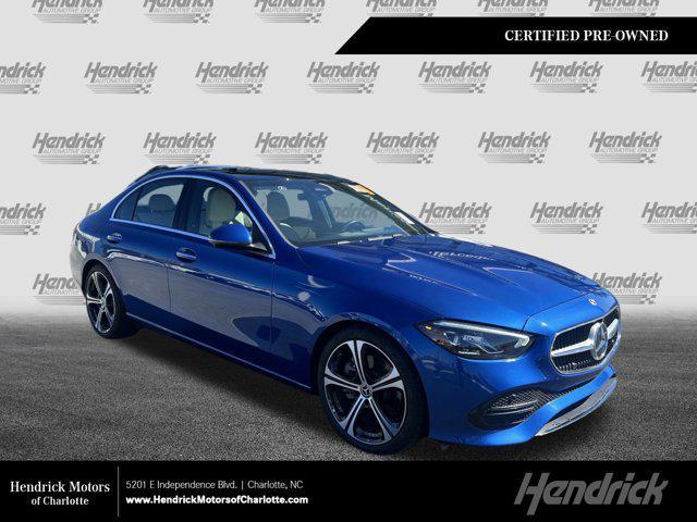 used 2023 Mercedes-Benz C-Class car, priced at $39,990