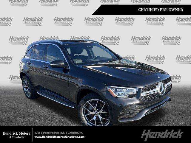 used 2021 Mercedes-Benz GLC 300 car, priced at $35,490