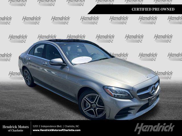 used 2020 Mercedes-Benz C-Class car, priced at $27,557