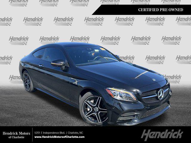 used 2022 Mercedes-Benz C-Class car, priced at $39,250