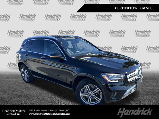 used 2021 Mercedes-Benz GLC 300 car, priced at $35,550