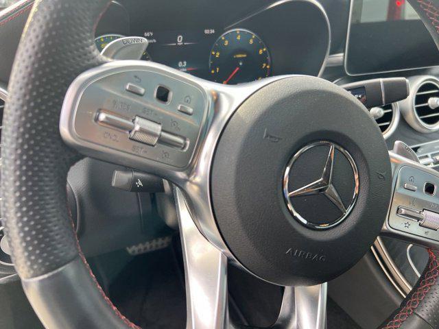 used 2021 Mercedes-Benz AMG C 43 car, priced at $44,390